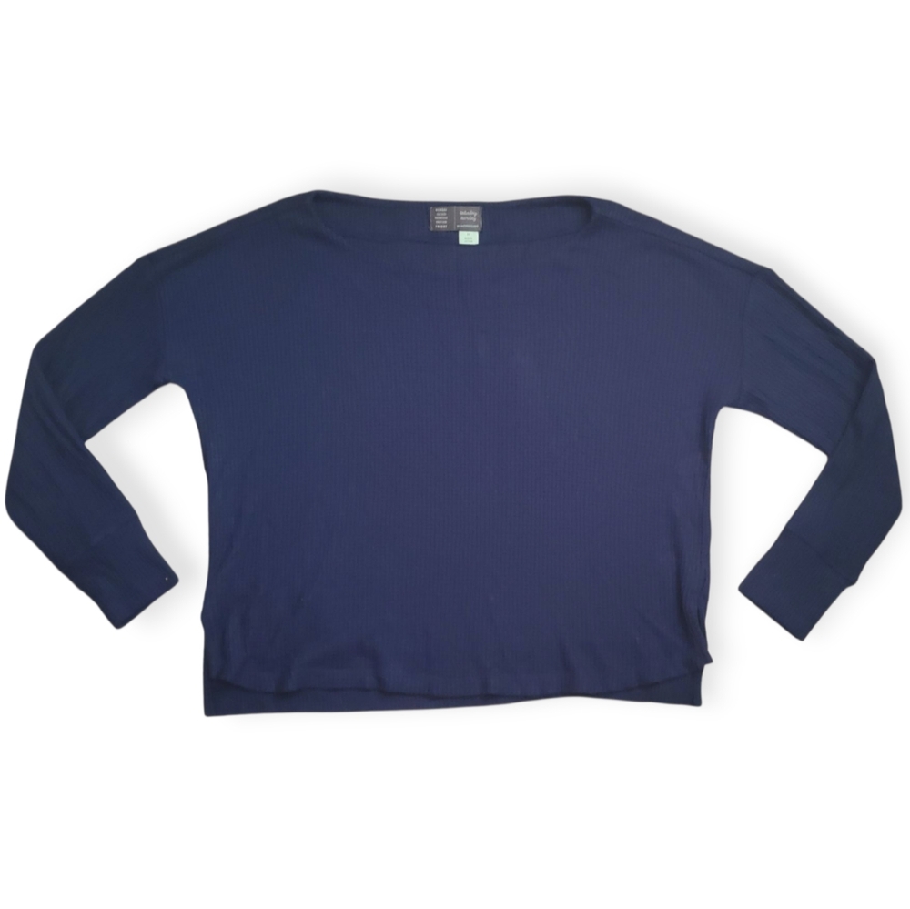 Anthropologie Navy Blue Sweatshirt